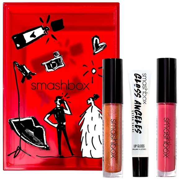 SMASHBOX LIMITED EDITION GLOSS ANGELS TRIO SET (NEW WITH TAGS) - Picture 1 of 1
